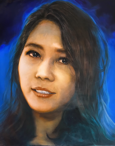 Michael Andrew Law — Untitled (Portrait of an Artist) — Classical Crossover : Realism & Fine Art