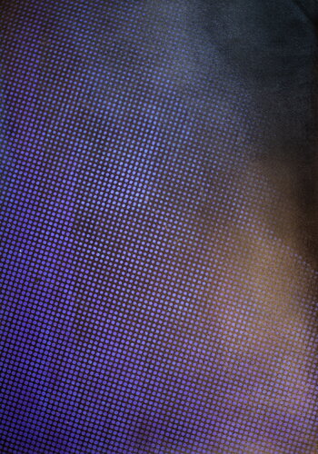 Michael Andrew Law — Untitled Ben Day Dot Abstract ( King Louis XIV ) — Abstract Art