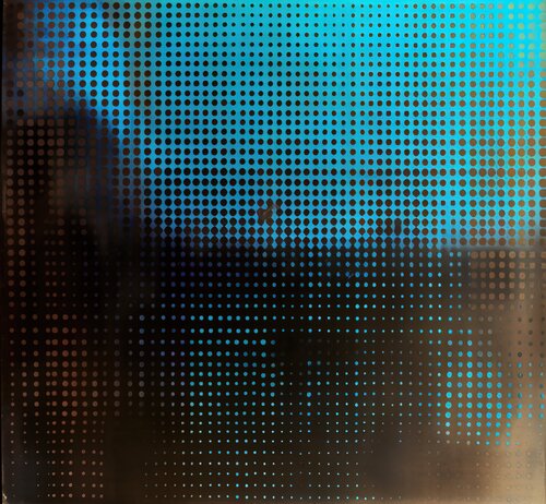 Michael Andrew Law — Untitled Ben Day Dot Abstract (Lucky Hank) — Abstract Art