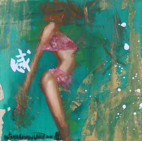 Michael Andrew Law — Untitled Wood Concept Art ( Feel ) — Classical Crossover : Cute & Fine Art