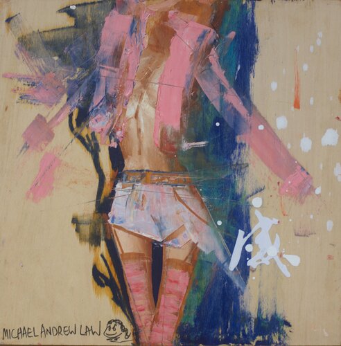 Michael Andrew Law — Untitled Wood Concept Art ( Private Emotion ) — Classical Crossover : Cute & Fine Art