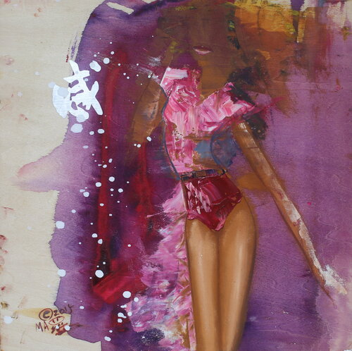 Michael Andrew Law — Untitled Wood Concept Art ( Sentiment ) — Classical Crossover : Cute & Fine Art