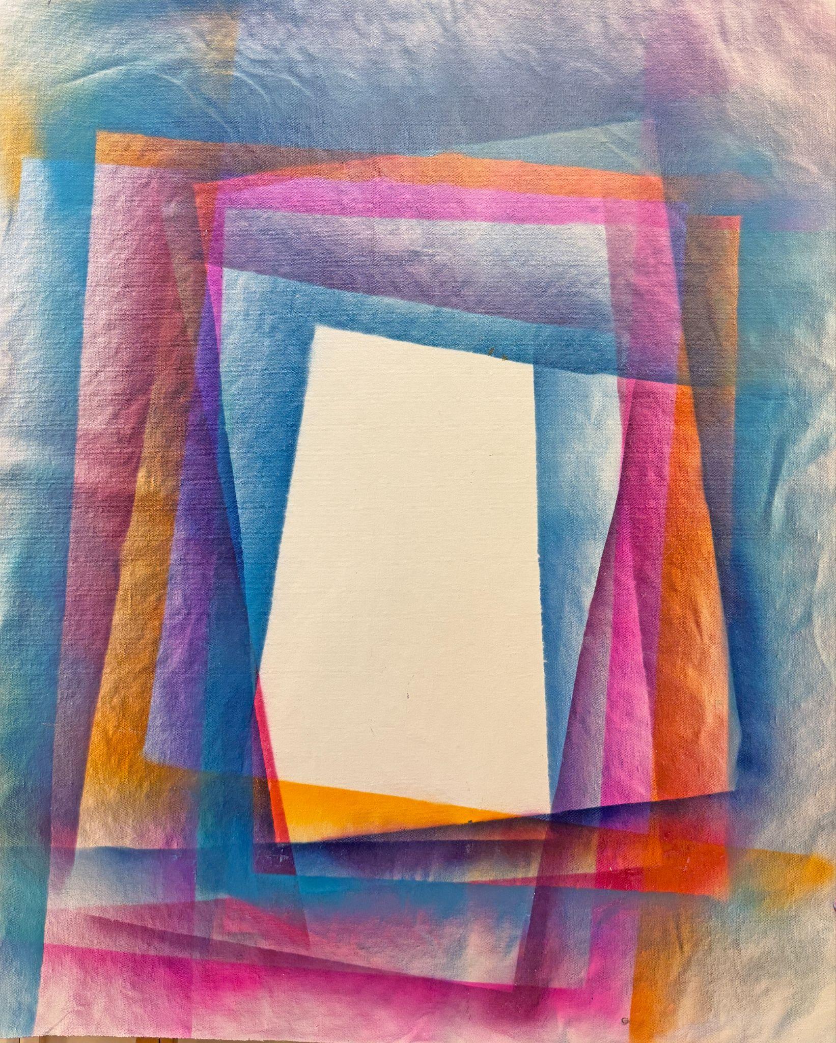 Michael Andrew Law — Prismatic Veils of Folded Light — ChiaroFabric (When Chiaroscuro Sleeps in Fabric) 光影織語