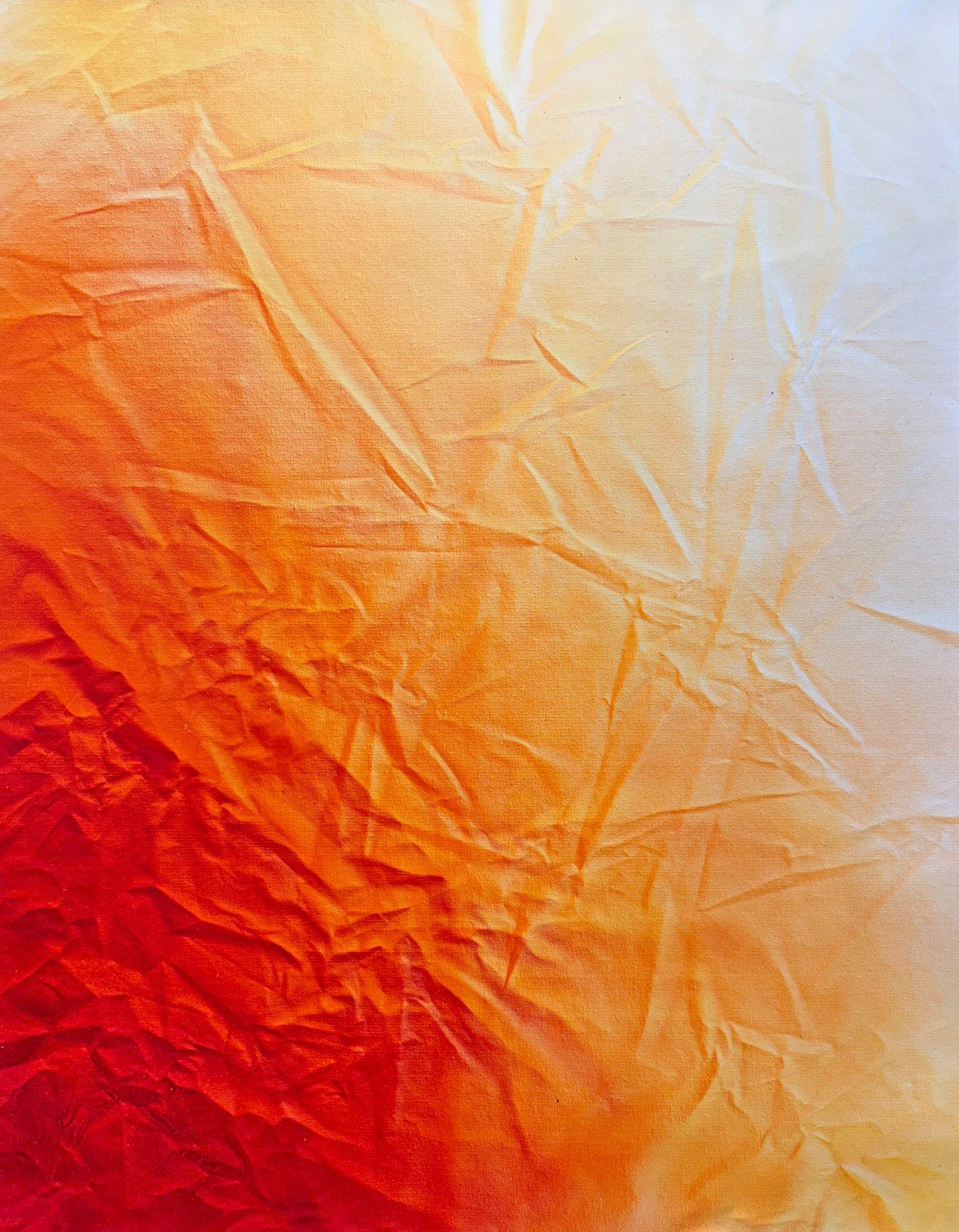 Michael Andrew Law — Crimson Route to Ivory Air — ChiaroFabric (When Chiaroscuro Sleeps in Fabric) 光影織語