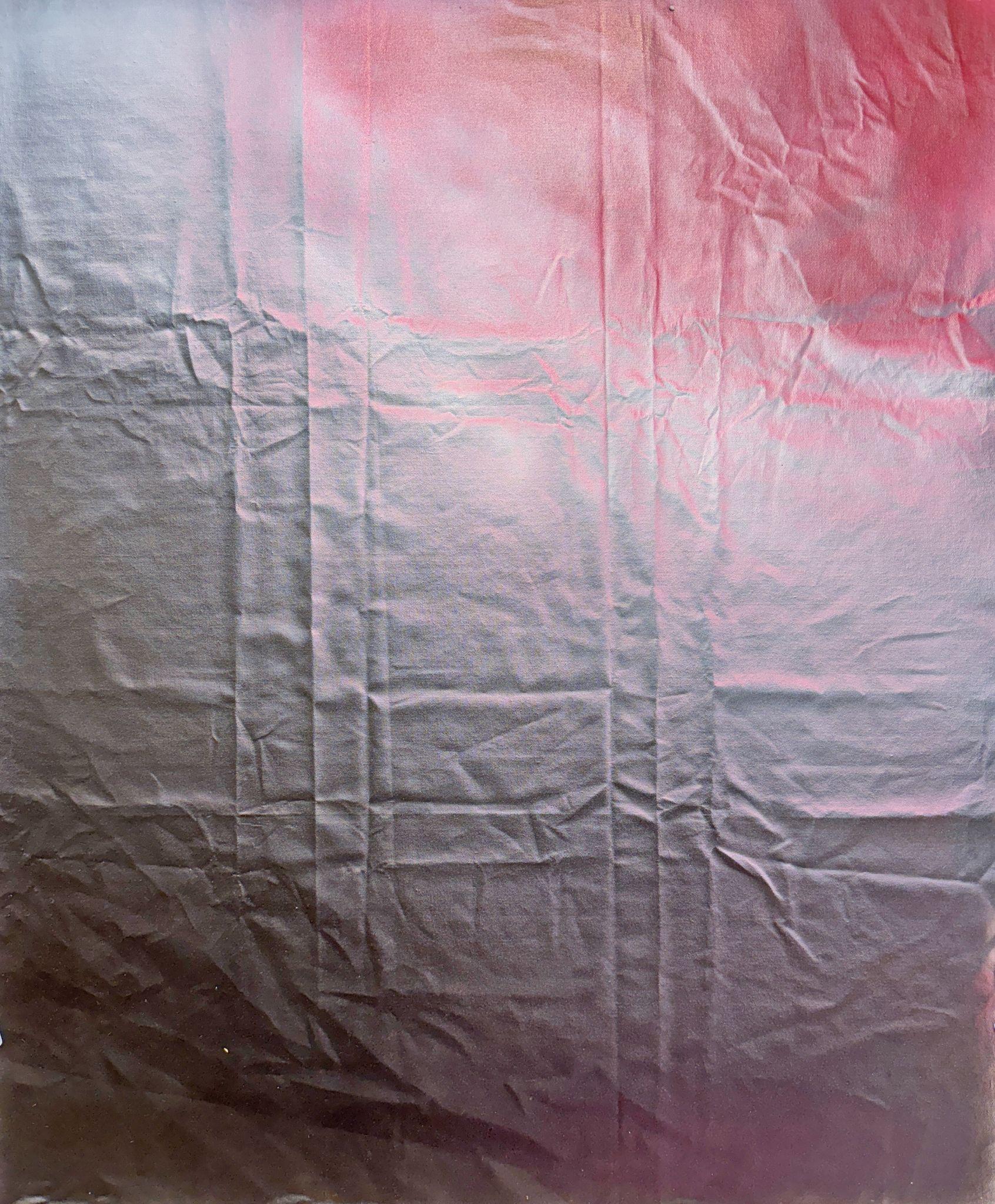 Michael Andrew Law — Mapped Rose before Charcoal Rain — ChiaroFabric (When Chiaroscuro Sleeps in Fabric) 光影織語