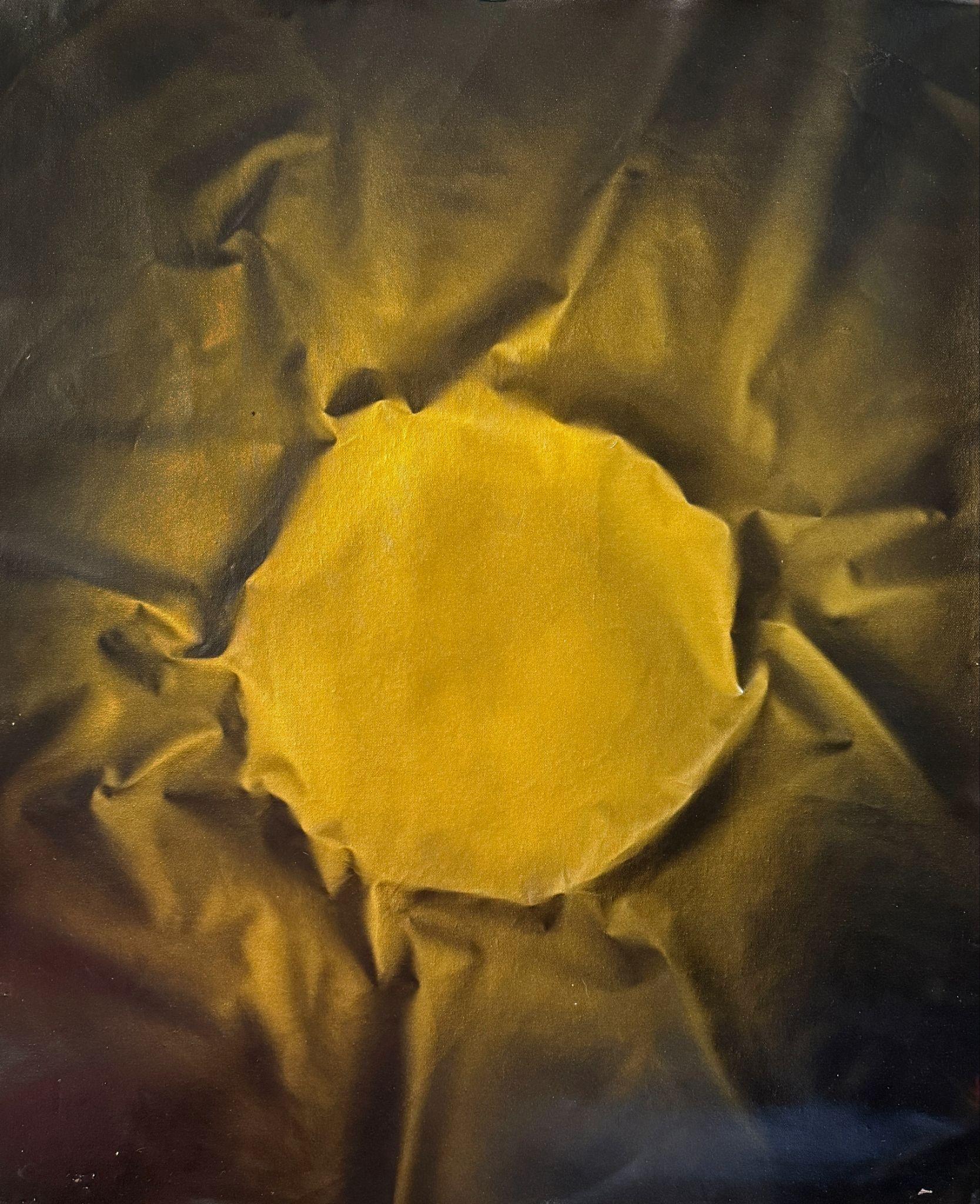 Michael Andrew Law — Solar Core in Dark Drape — ChiaroFabric (When Chiaroscuro Sleeps in Fabric) 光影織語