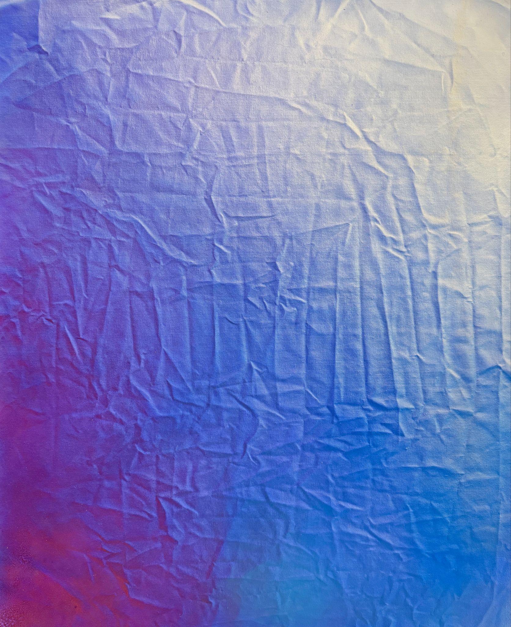 Michael Andrew Law — Violet Curtain into Cream Light — ChiaroFabric (When Chiaroscuro Sleeps in Fabric) 光影織語