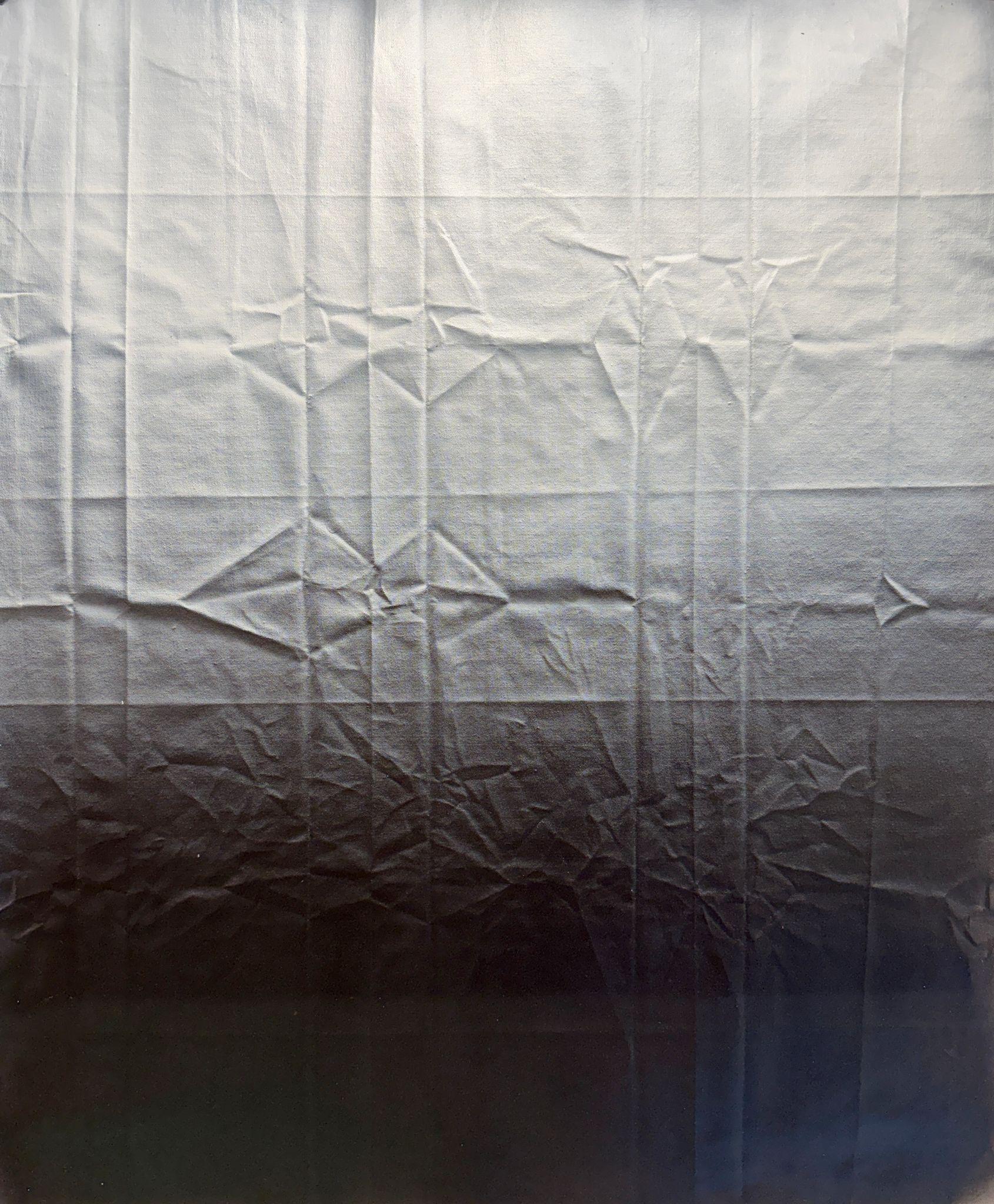 Michael Andrew Law — Silver Geometry Falling into Night — ChiaroFabric (When Chiaroscuro Sleeps in Fabric) 光影織語