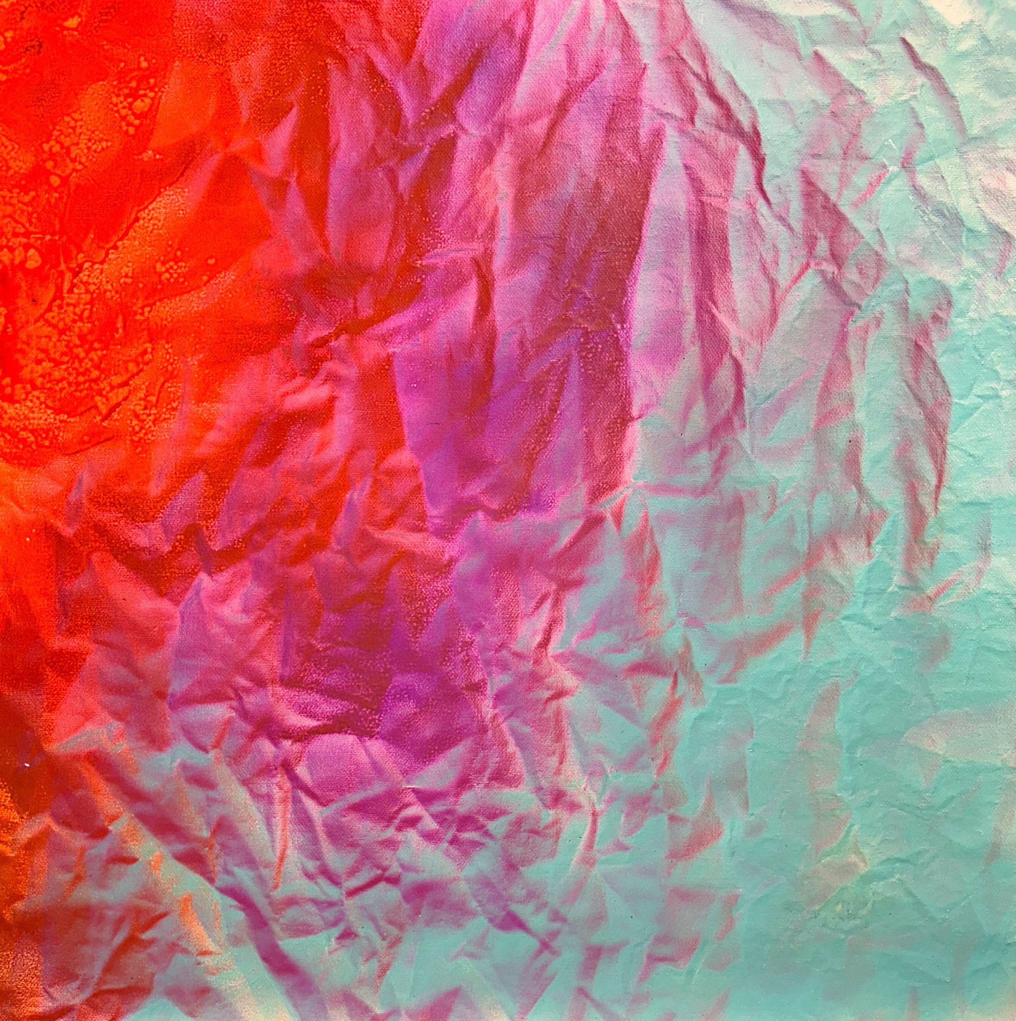 Michael Andrew Law — When Azure Bleeds to Plum — ChiaroFabric (When Chiaroscuro Sleeps in Fabric) 光影織語