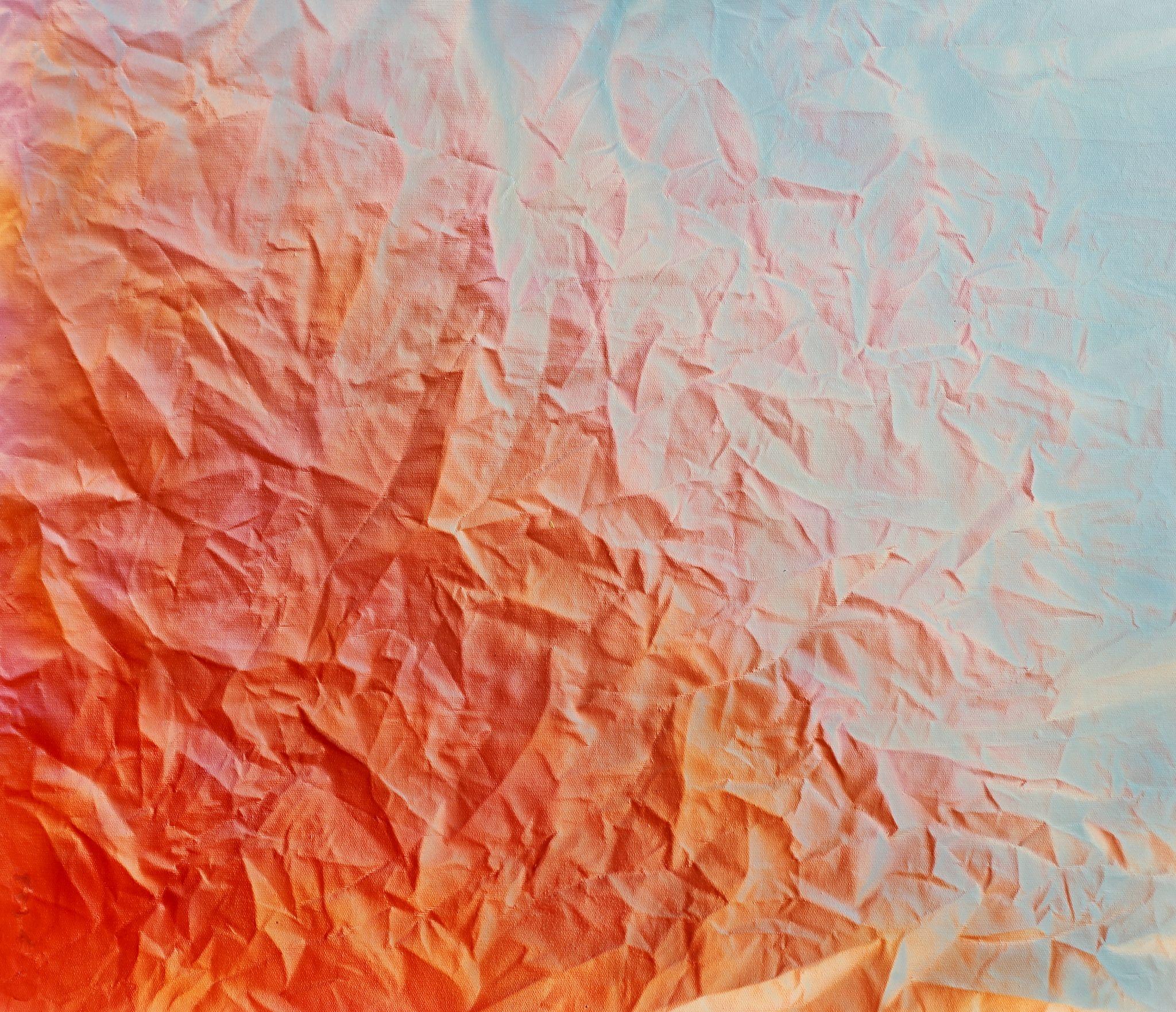 Michael Andrew Law — Where Ruby Meets Shallow Seas — ChiaroFabric (When Chiaroscuro Sleeps in Fabric) 光影織語